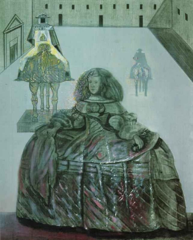 1982_02_the infanta margarita of velazquez appearing in the silhouette of horsemen in the courtya.jpg